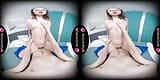 Brunette tattooed naked girl Pretty Mary loves sex in VR. snapshot 7
