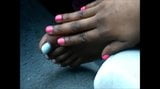 Black Girl Blue Toes snapshot 8