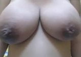 Milk squeezed from inverted nipples on large breast girl snapshot 5