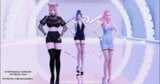 Stellar - Ahri Seraphine and Kaisa, KDA, Hot Kpop Dance snapshot 1