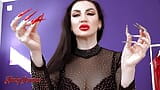 Mesmerized Long Nails Slave Training in Denial snapshot 1