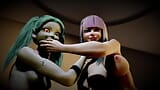 เย็ดหมู่สามคนกับ Rebecca และ Lucy ใน POV - Cyberpunk Edgerunners snapshot 5