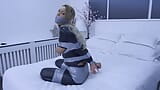 Lauren Louise - Domme Dommed by Sub and put in Tape Bondage ( GagAttack.NL ) snapshot 1