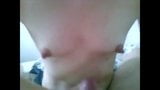 Handjob mit Sperma auf Titten snapshot 3