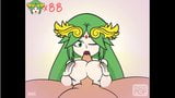 Super smash Mädchen Tittenfick! Palutena snapshot 7