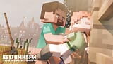 MINECRAFT SEX MOD STEVE FUCK ALEX - ANIMATION (BeltomNSFW) snapshot 11