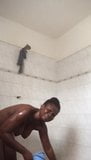 My African girl in the shower snapshot 9