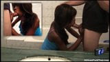 African Girl Gets Fucked In a Hotel Bathroom! snapshot 3