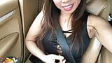 Masturbation in the passenger seat snapshot 1