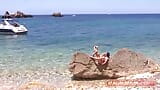 Mia Magma has horny sex on the beach in Mallorca. Sexy vacation dreams come true... snapshot 13