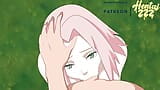 POV SAKURA GIBT SASUKE EINEN BLOWJOB (HENTAI NARUTO) snapshot 15