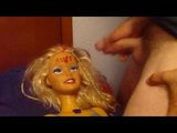 Barbie the slut gets a facial. snapshot 6