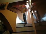 Bytel Pirate STOCKINGS in stairs snapshot 2