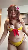 Inugami Korone Bikini Cosplay snapshot 17