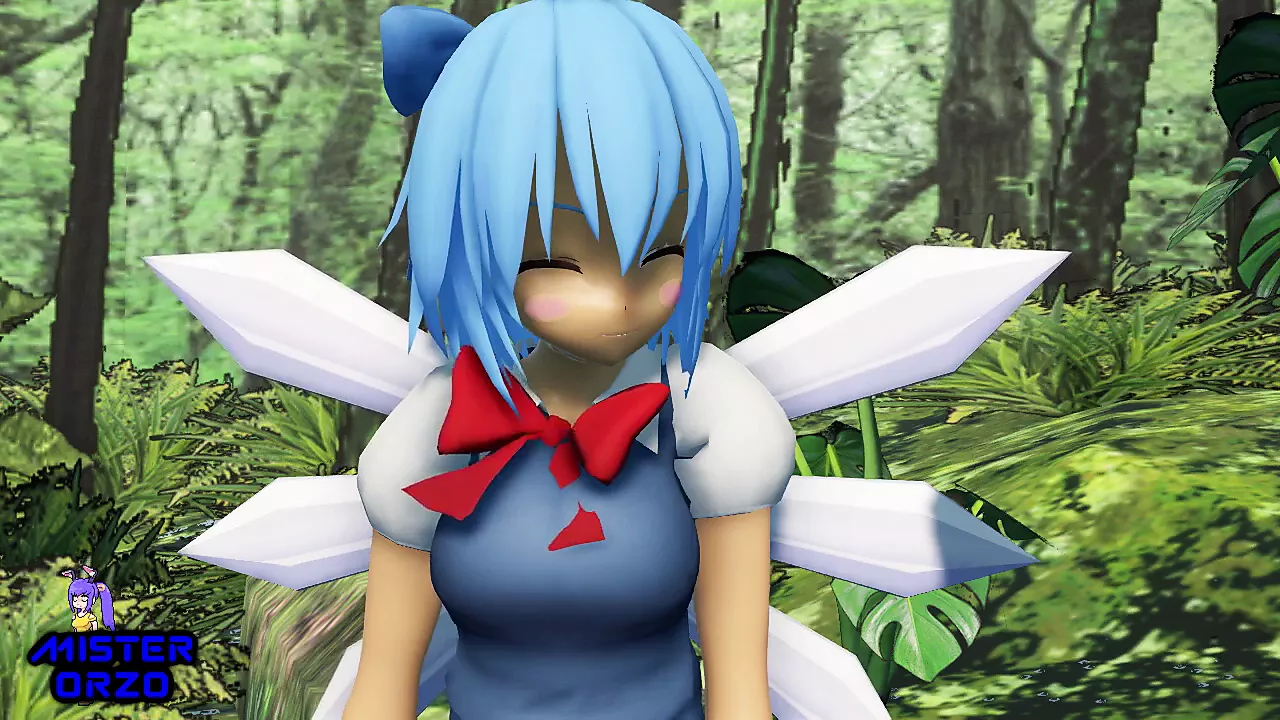 MMD Touhou - Cirno Sex in the forest | xHamster