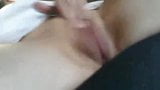 Slut rubs pussy at work until she cums snapshot 1