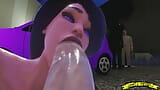 Blowjob in a parking lot (Part 1) Animation snapshot 13