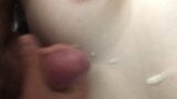 Cum on bbw's tits snapshot 3