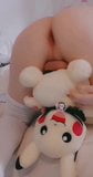 Gorgeous butt femboy fucking his toy snapshot 2