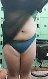 Chubby sissy show new bra and new swimwear snapshot 2