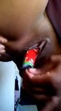 African Pussy Masturbating and Cum snapshot 5