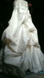 crosserdresse masturbate in a wedding dress snapshot 2