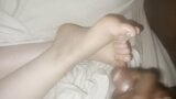 jerk off on her beautiful feet snapshot 1