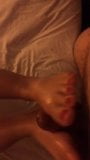 Amateur-Stripperin, Footjob. am besten! abspritzen snapshot 3