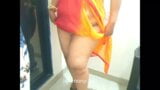 hot & sexy bhabhi seducing by removing her clothes in private snapshot 5