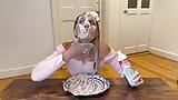 Špinavý dort na obličej (teplý rozprašující dort) snapshot 8