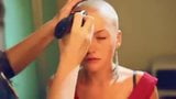 2 blond girls get shaved bald snapshot 4