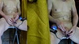 OMG CBT electro extrem needle + rotation machine in cock snapshot 13