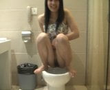 Xiaofei - Chinese Model Squatting & Peeing snapshot 2