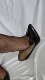 Feet In Black Stockings snapshot 1