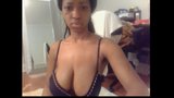 Big breast ebony on cam (no sound) 1 of 2 snapshot 15