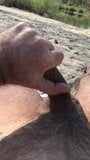 Me on the nude beach snapshot 6