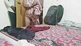 Salu Bhabhi fucked in hotel by her boyfriend and Blowjob with his big dick snapshot 4