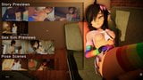 Our appartment Hentai SFM game Ep.2 Cute babysitter roomate snapshot 11