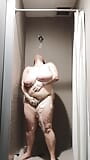 LEGACY Melonie Kares - Busty BBW with Big Ass Showering at Work snapshot 13