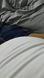 Step mom hand slip under step son jeans handjob his dick snapshot 8