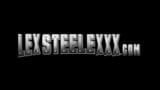 Chelsea Zinn und Flower Tucci teilen sich schwarzen Hengst Lex Steele! snapshot 1
