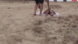 Busty blonde fucked on the beach snapshot 1