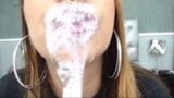 close-up saliva play and dildo deepthroat snapshot 20