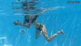 Hottest petite tightest babe Bonnie Dolce underwater snapshot 4