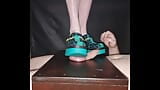 Chunky Slippers Ball Crushing on the Ball Standing Table snapshot 7