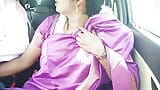 Telugu habla sucio, tía tiene sexo con el conductor del auto parte 2 snapshot 2