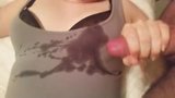 Cumshot on shirt snapshot 10