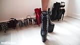 Shoe Fetish Stripper Heel Try on snapshot 14