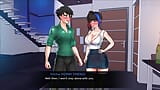 Confined with Goddesses - Emma Todas las Escenas de Sexo (Historia de Sexo) Follando con mi Amiga Cachonda (Juego Hentai, ERONIVERSE) snapshot 3