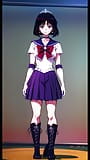 AI wygenerował Sailor Saturn snapshot 2